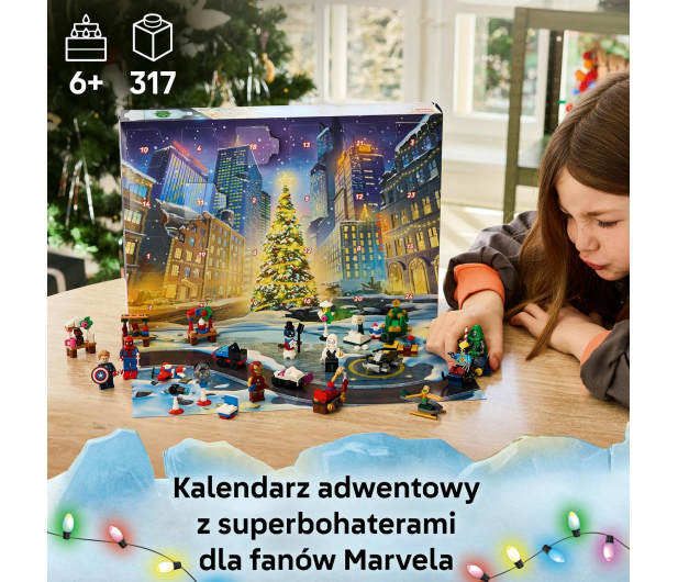 LEGO 76340 MARVEL Kalendarz adwentowy 2026 - 1589412 - zdjęcie 17